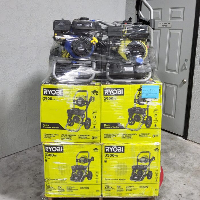 Gas Pressure Washer Pallets for Sale