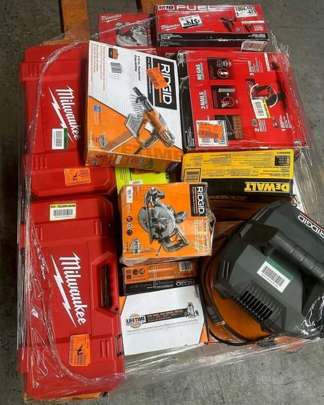 Wholesale Power Tools Pallets: Boost Your Resale Profits
