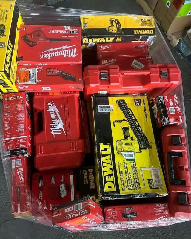 Wholesale Power Tools Pallets: Boost Your Resale Profits